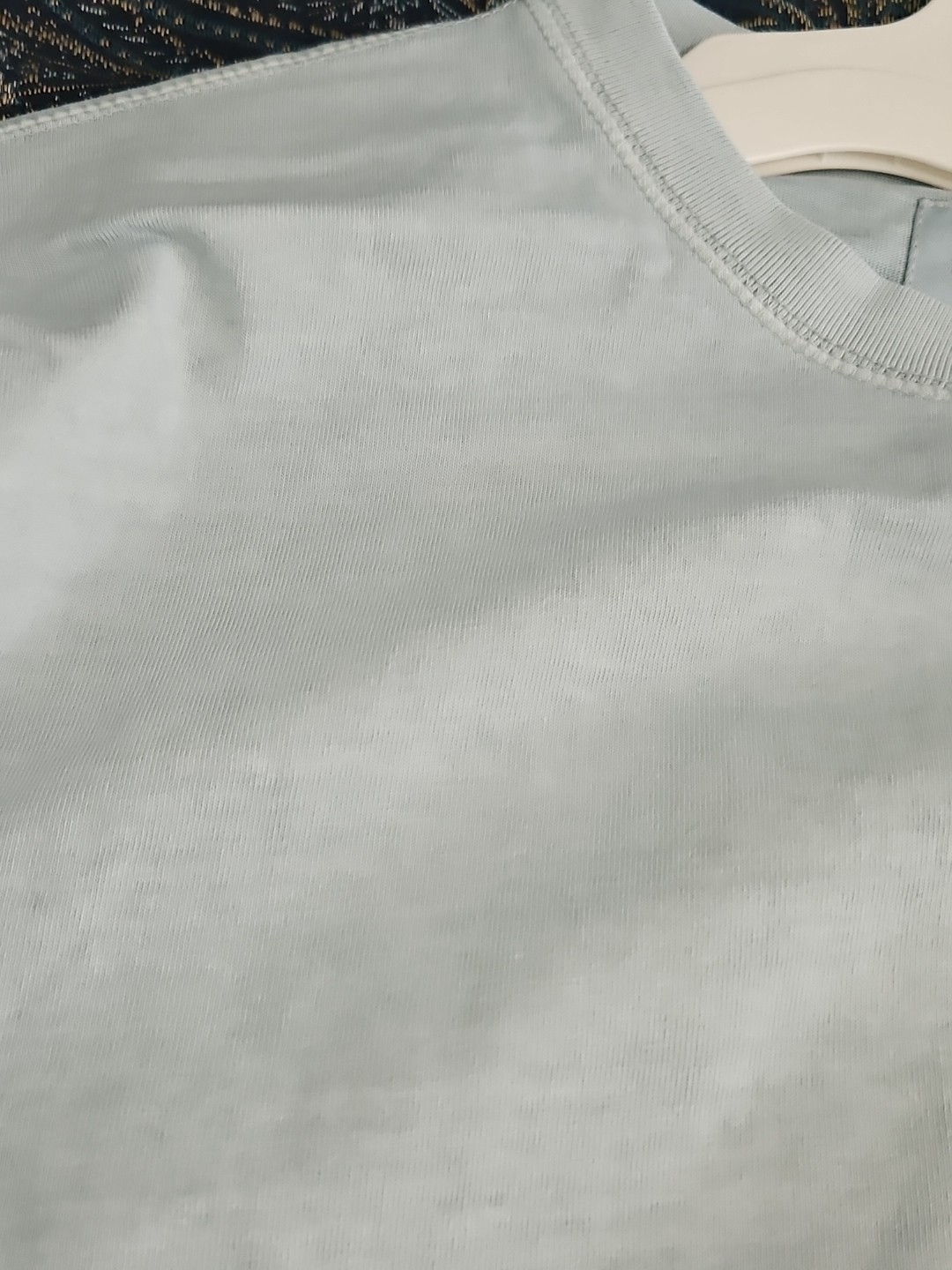 Goodfellow & Co Long Sleeve T-Shirt Pocket Light Blue Men’s Large Cotton NWT $20