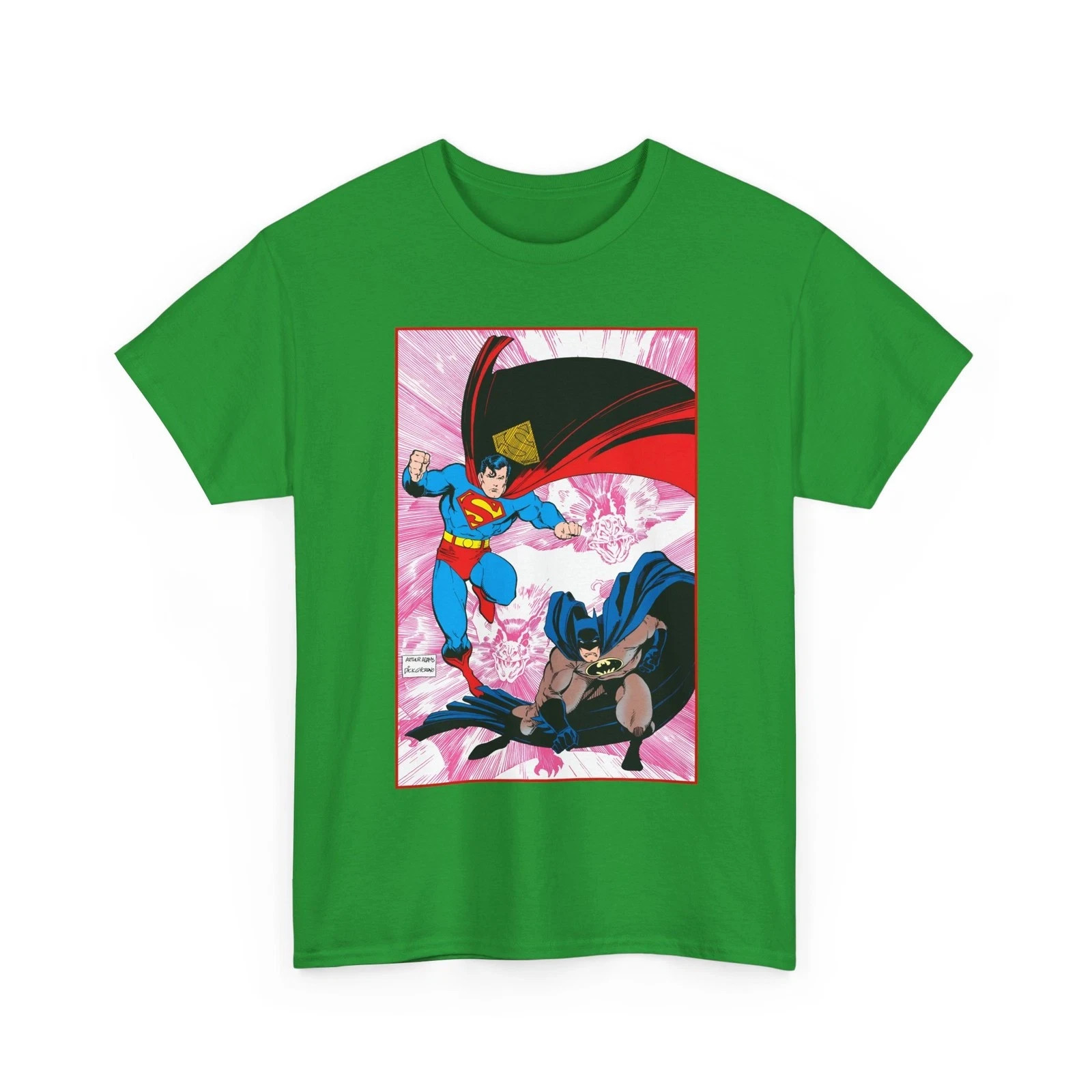 Batman & Superman T-Shirt – Arthur Adams Art – Action Comics Annual #1 Cover, DC