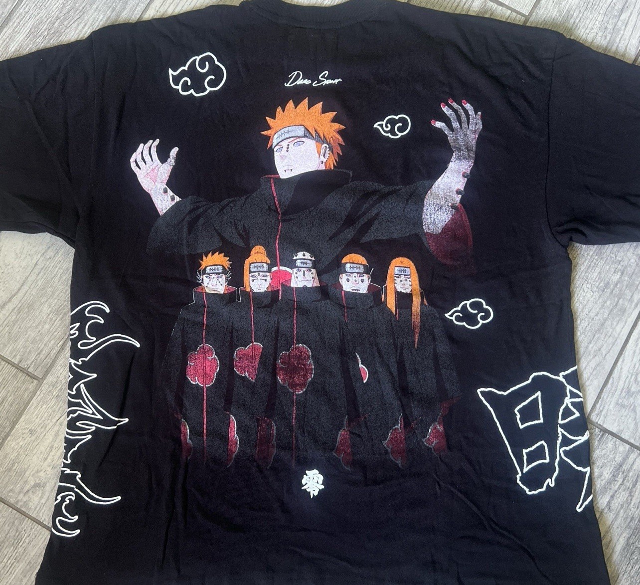 REALLY RARE PAIN AKATSUKI SIDE BY SIDE DARC SPORT TEE XXL RARE SIZE BRAND NEW