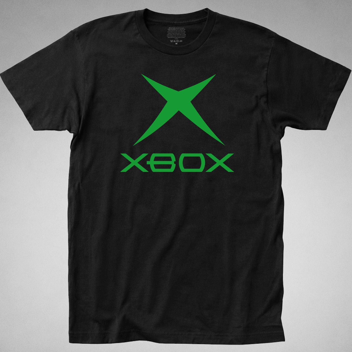 XBOX T-SHIRT tee microsoft console y2k retro logo duke original controller 360