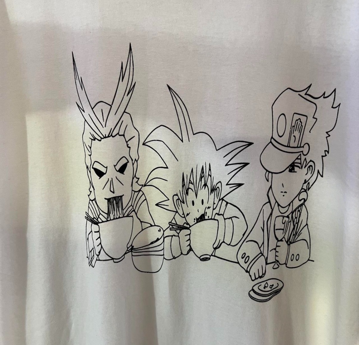 Unknown Artist T-Shirt Anime DragonBall Z Pokemon White XL NEW