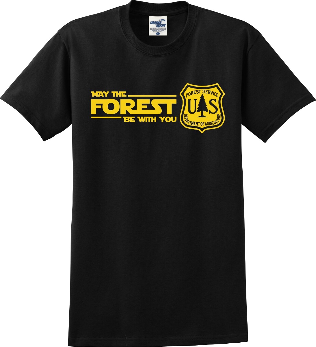 May The Forest Be With You US Forest Service Funny Unisex T-Shirt (S-5X)