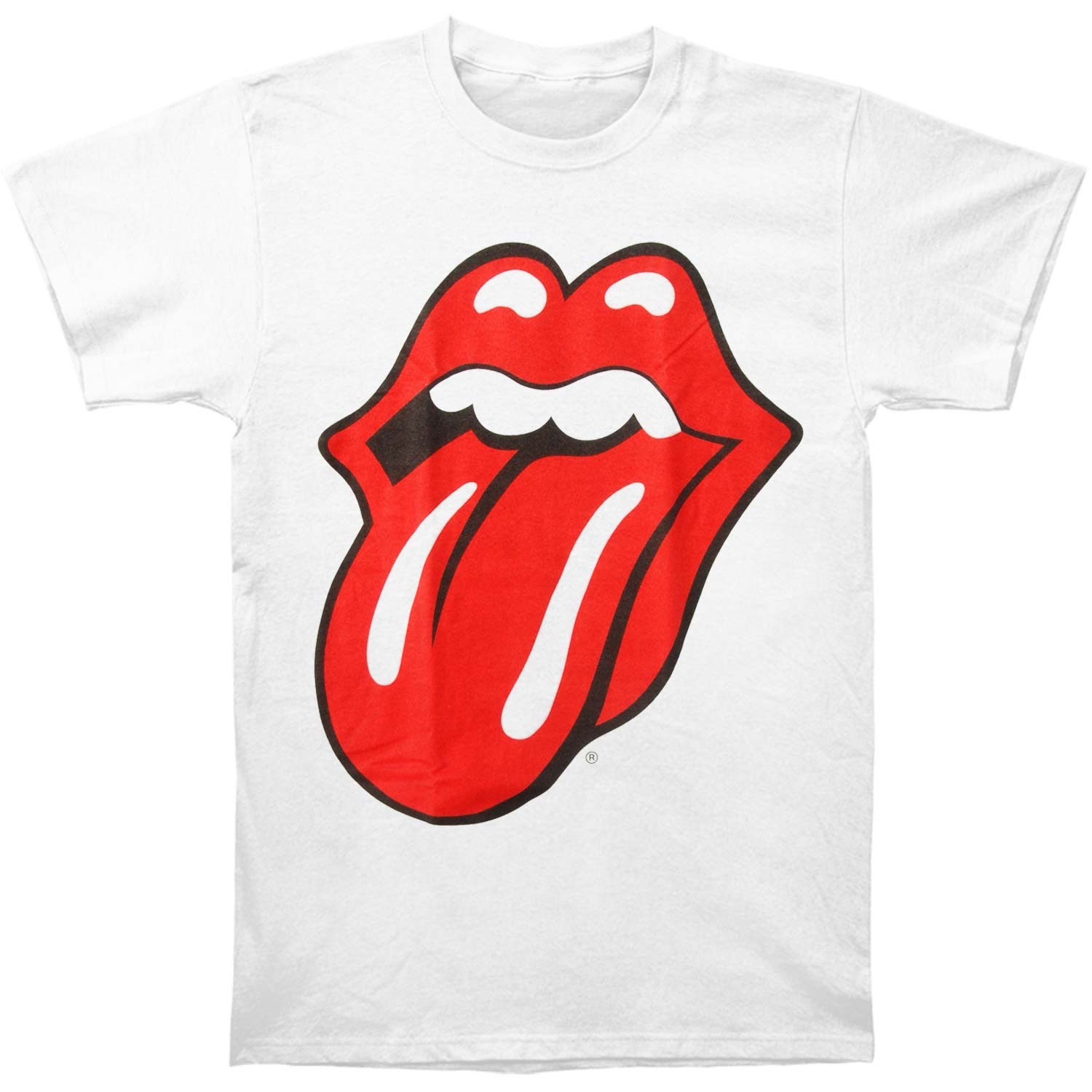 Men’s Rolling Stones Classic Tongue (Soft Hand Inks) Slim Fit T-shirt Large