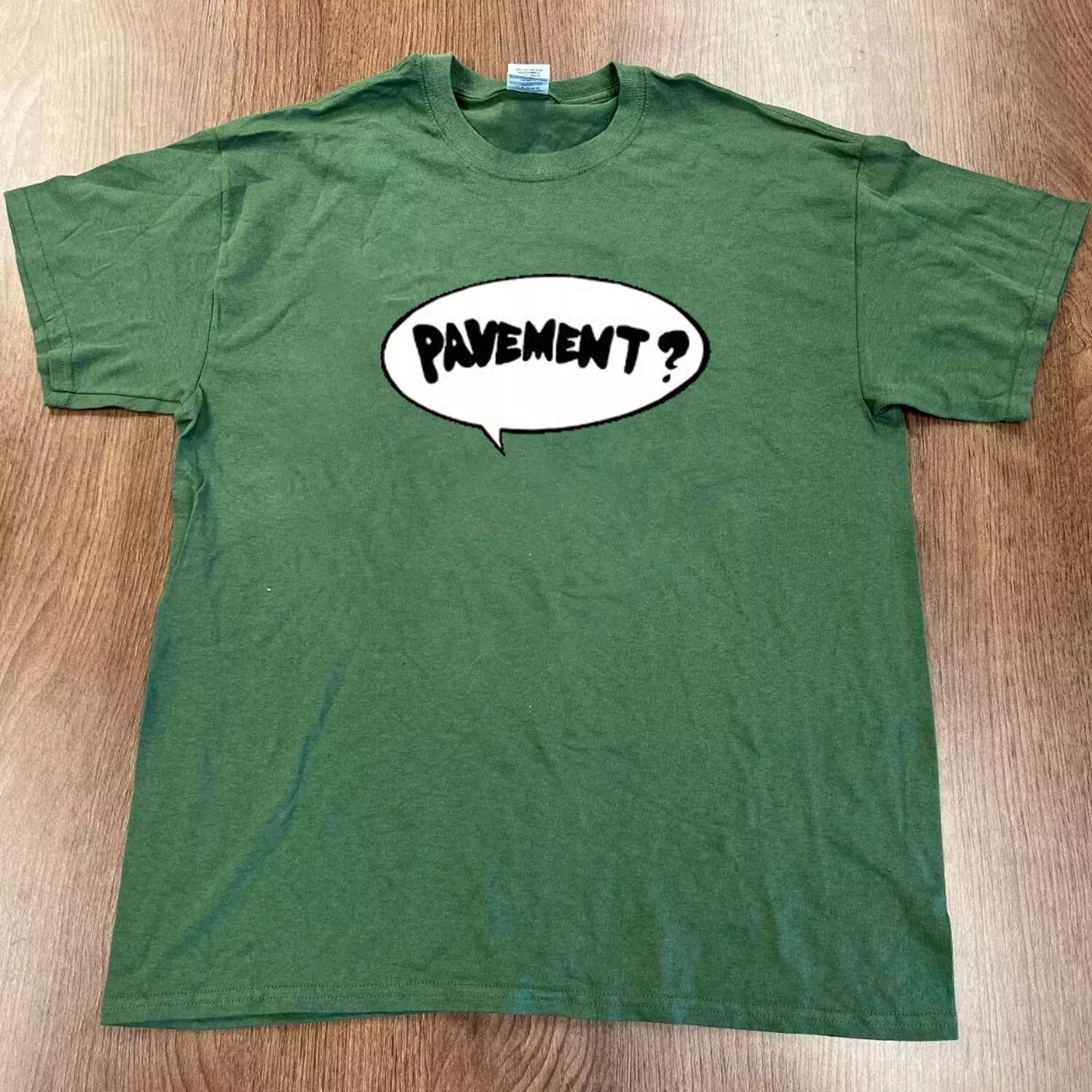 90s Pavement Band Logo Classic Green All Size Unisex T-Shirt