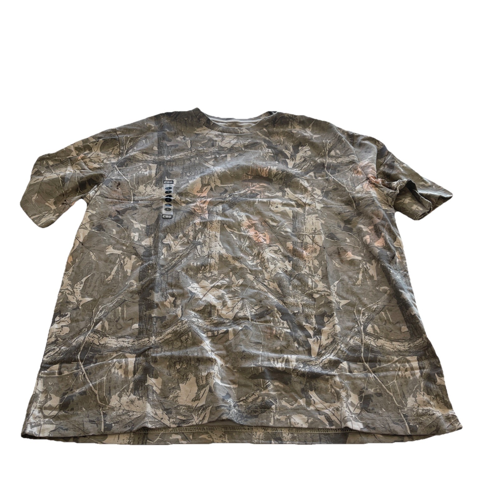 CSG Hometown T-Shirt Size L Camo