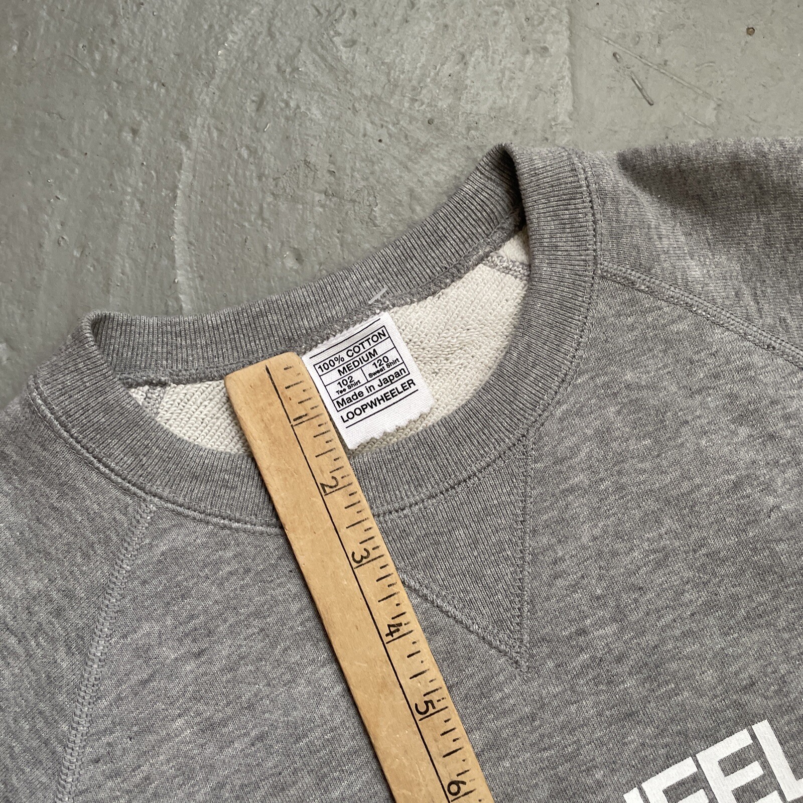 Loopwheeler 2019 – 19th Anniversary Cotton Sweat T-Shirt Made In Japan M