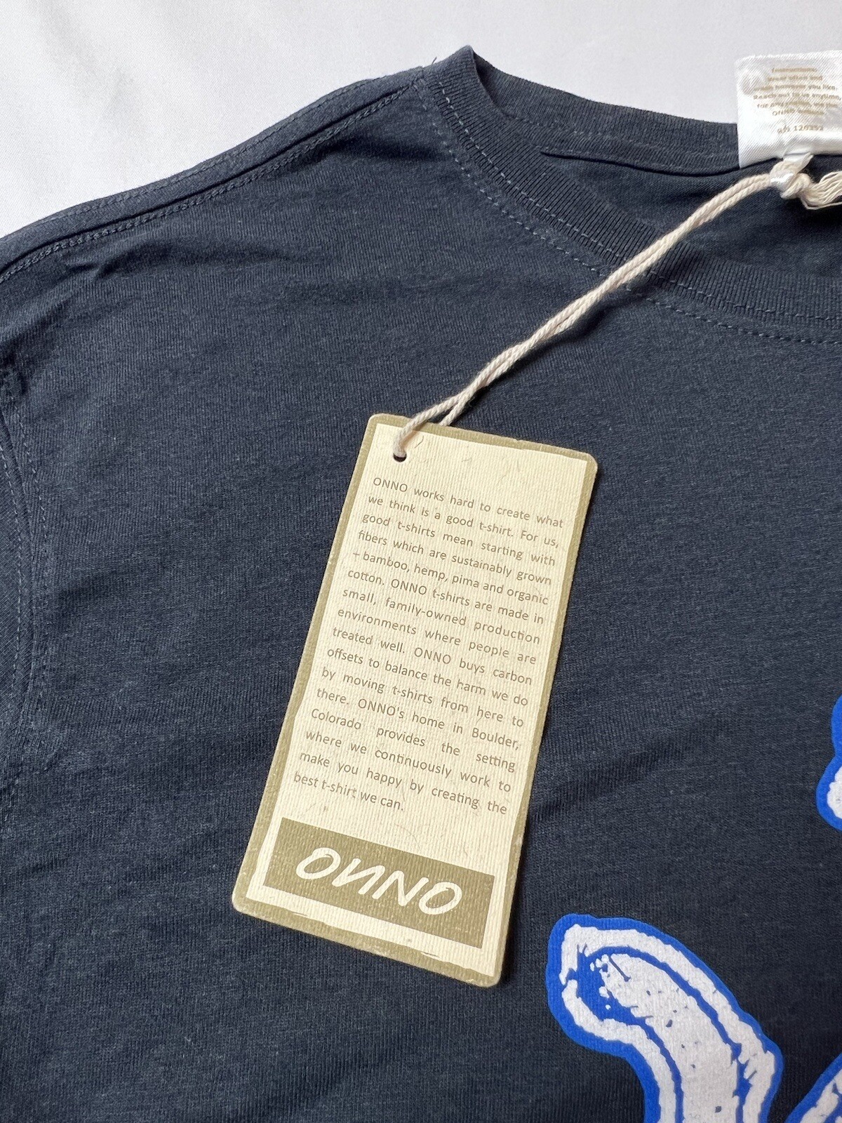 Onno BYU Cougars Bamboo / Cotton Long Sleeve Graphic T Shirt NEW Men’s Medium
