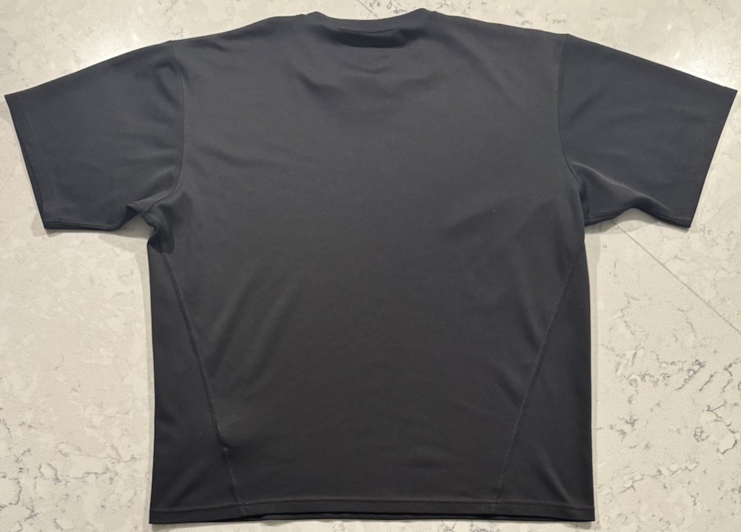 VTG The North Face T-Shirt Mens Medium Black Flight Series VaporWick Athletic