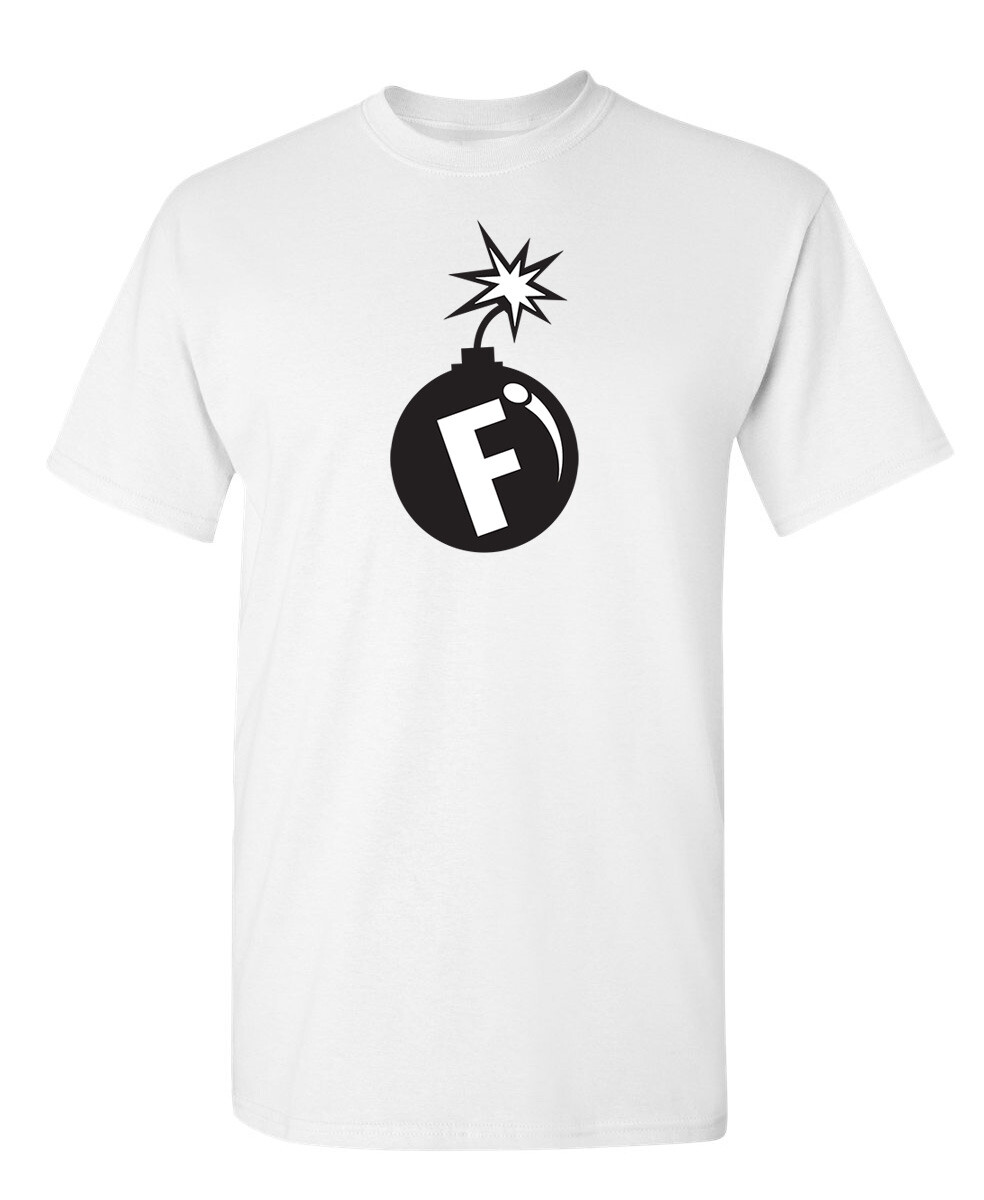Grenade Printed Sarcastic Humor Graphic Super Soft Ring Spun Funny T Shirt