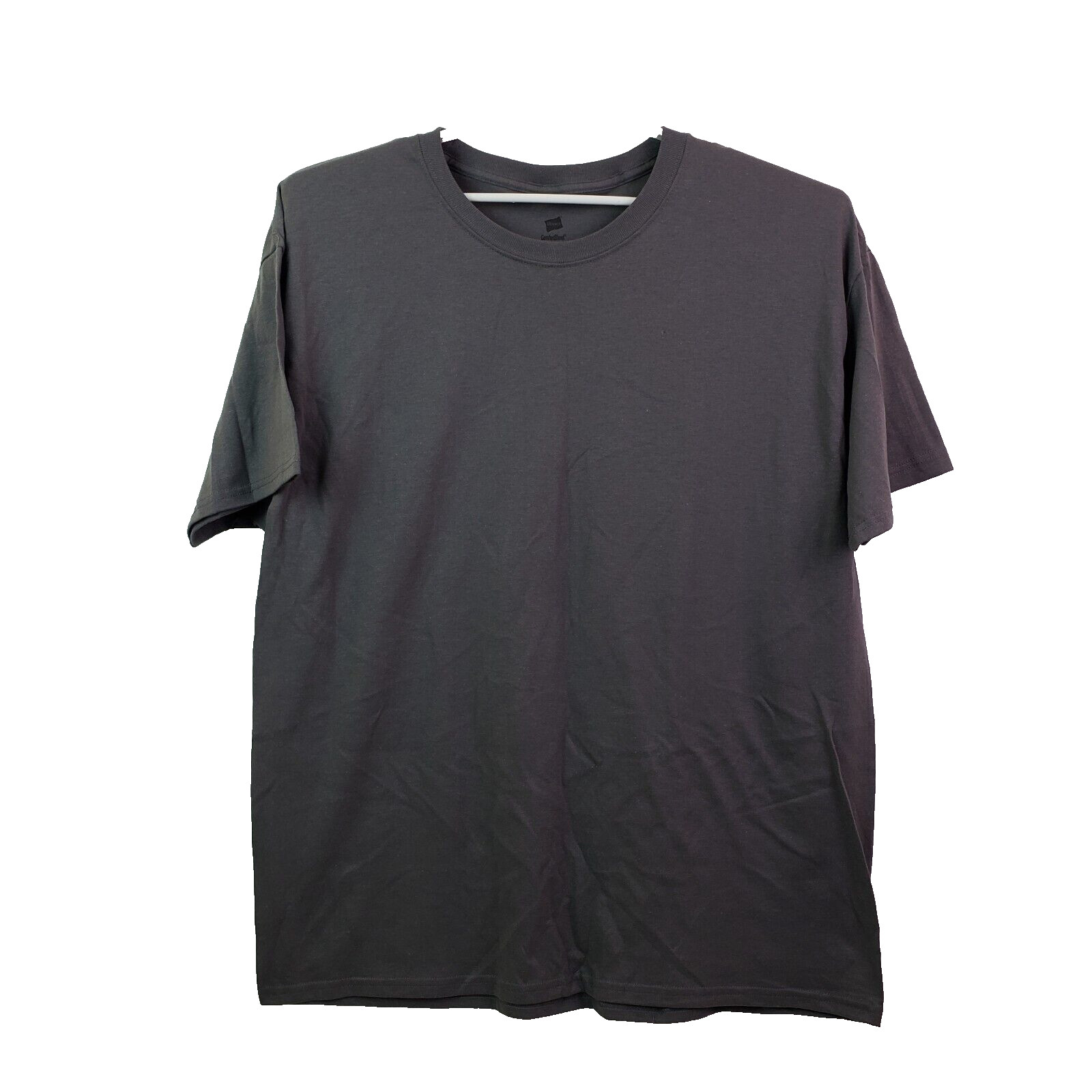 Hanes Mens Size XL Gray Basic Comfort Blend Eco Smart T Shirt