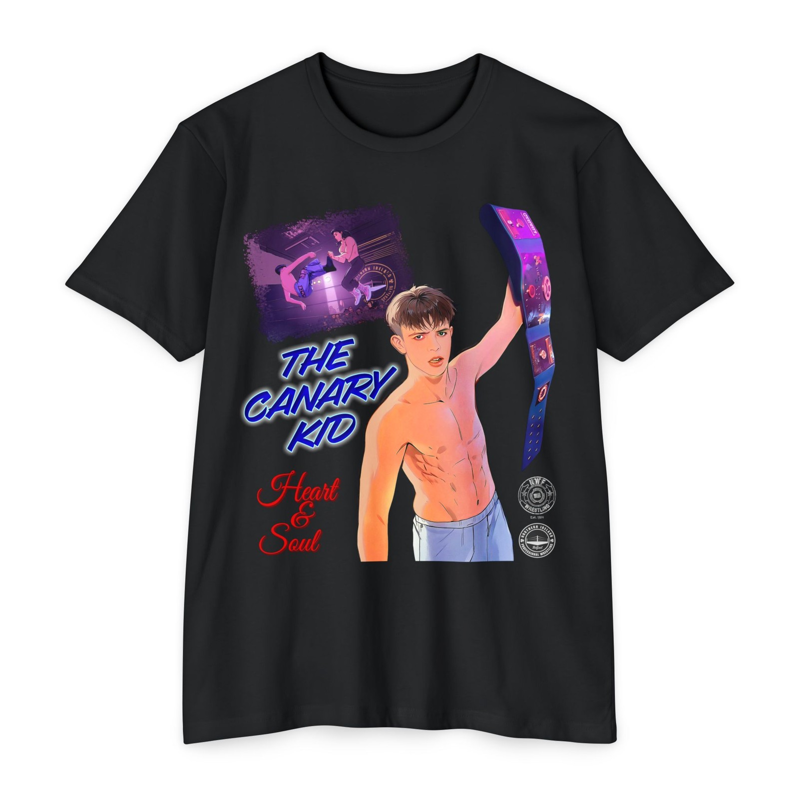 Canary Kid Dropkick T-Shirt US Shipper CVC Jersey Unisex