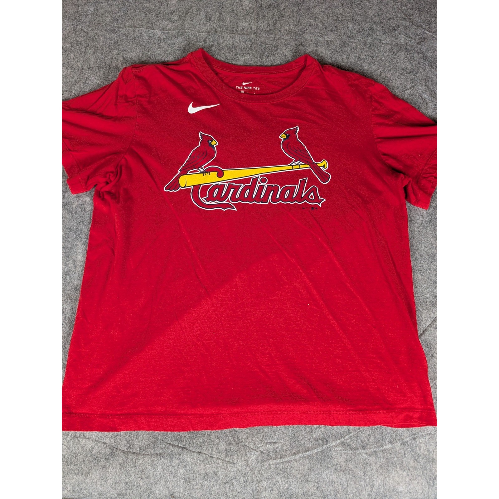 Nike Men St Louis Cardinals Nolan Arenado 28 MLB Player T-Shirt Red Short Sleeve