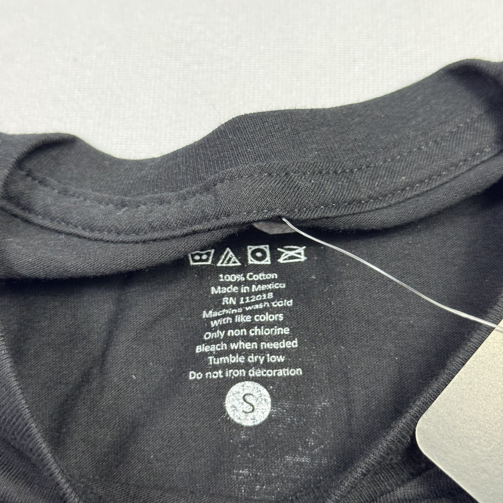 Space X Flacon 9 NWT T-Shirt Short Sleeve GovSat-1 Cotton Black Men’s Small