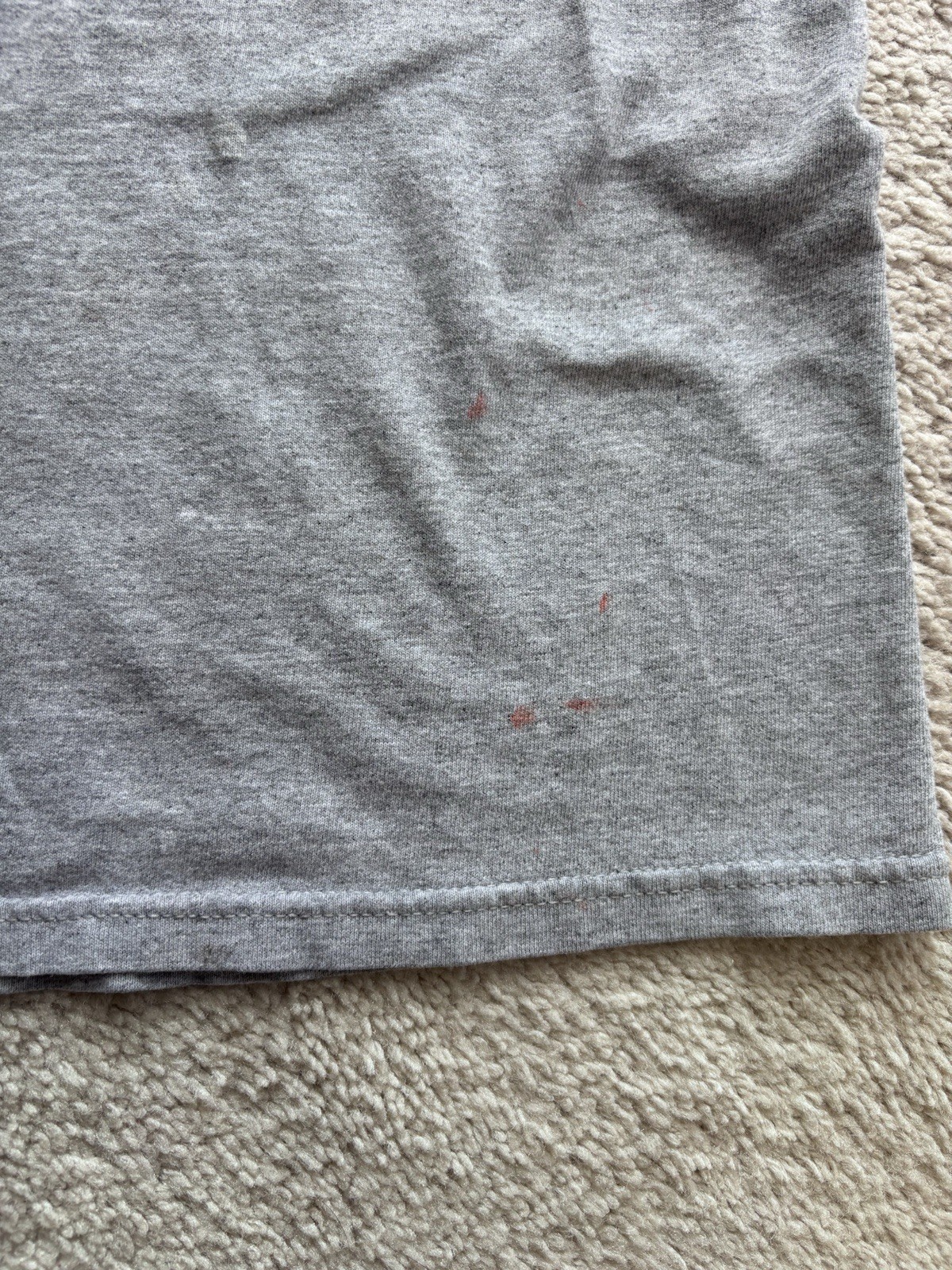 Champion Authentic Athletic Apparel Oklahoma Baseball Graphic Gray T-Shirt S
