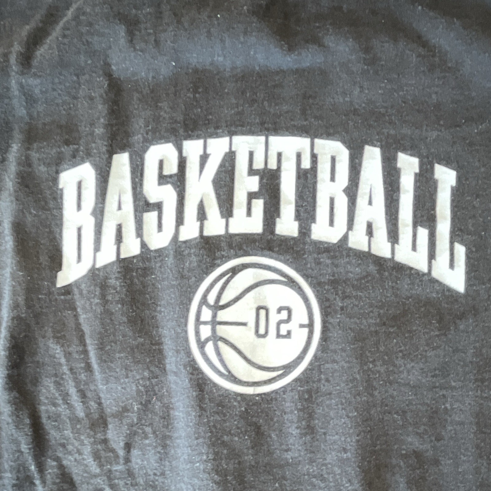 Vintage Y2K Nike Basketball Shirt Mens L Fits Small Black 02 Graphic Tee Swoosh
