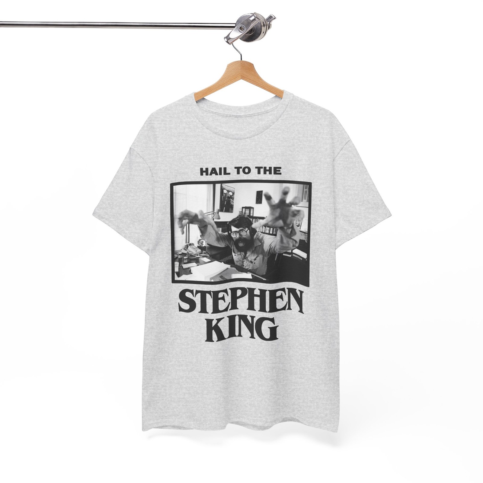 Hail to the Stephen King Shirt, Classic Horror Movie Unisex Tee
