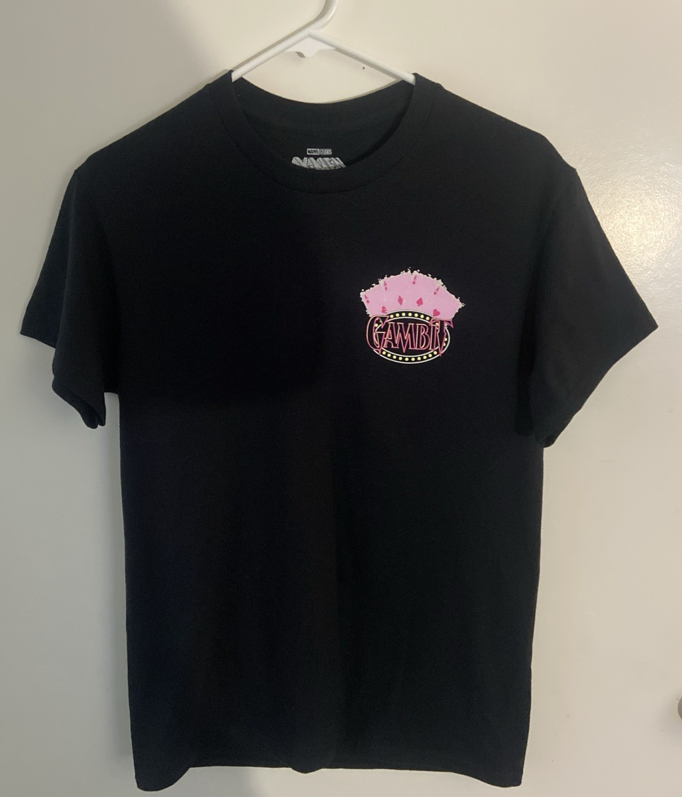 X-Men 97 Gambit T-Shirt, Black Size Small “The Cards” RARE!