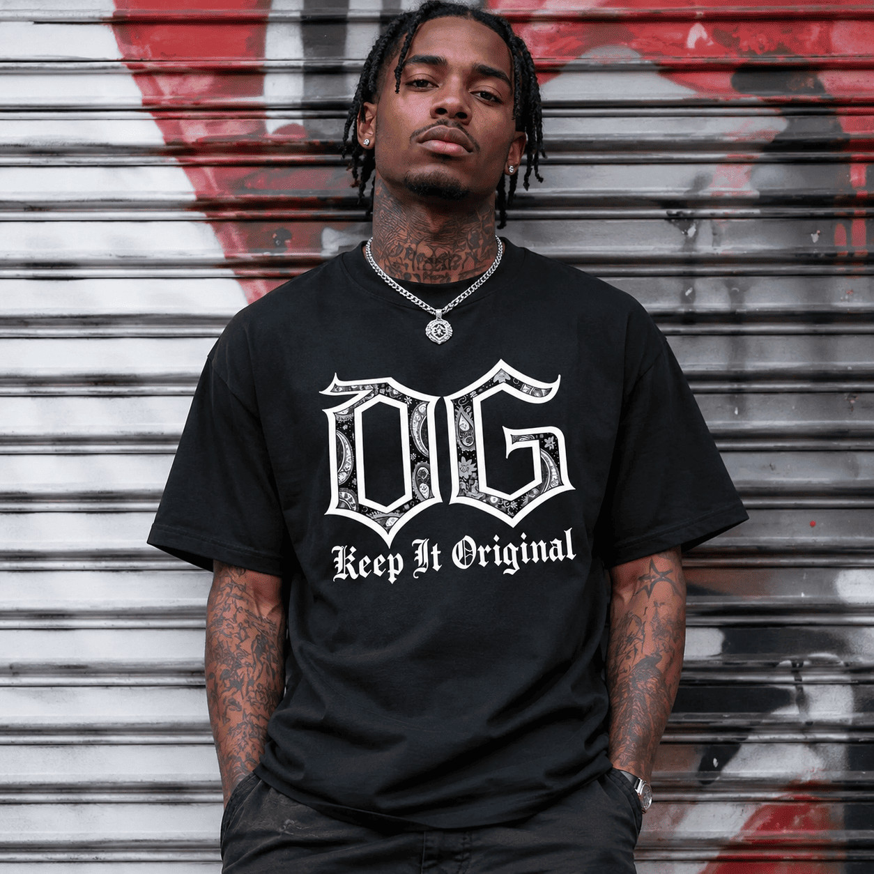 OG Keep It Original Shirt Gothic Graphic Streetwear Tee