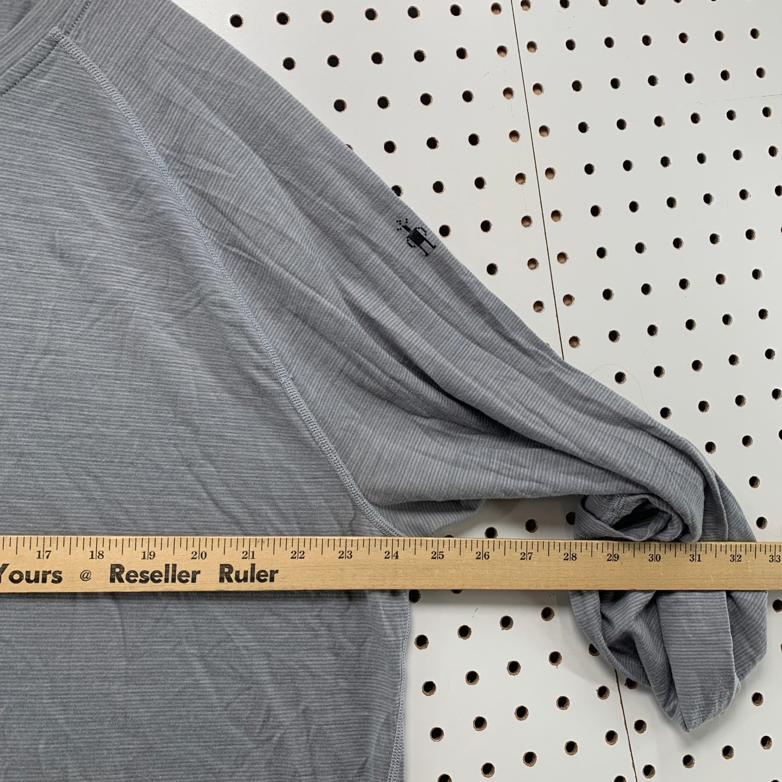 Smartwool T Shirt Mens XXL Grey Long Sleeve Base Layer Raglan Performance Top