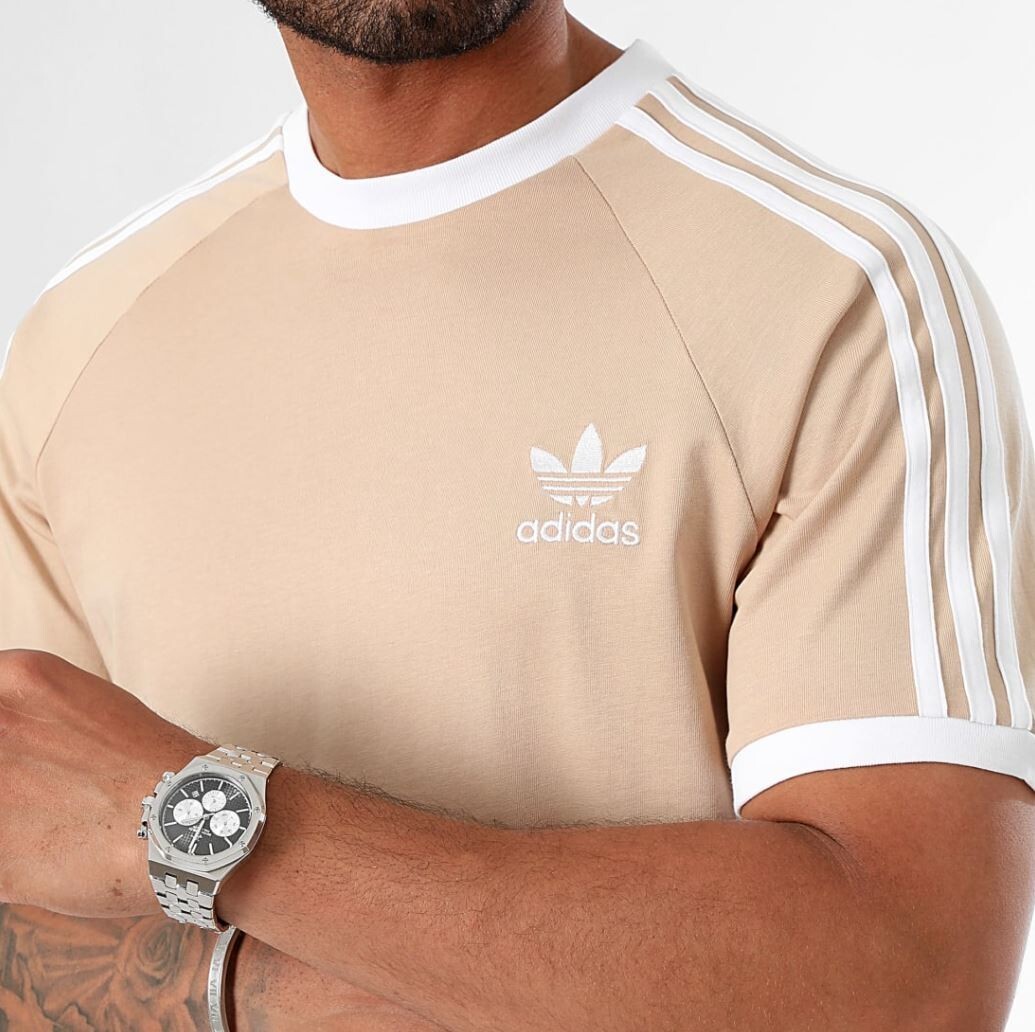 NEW MENS ADIDAS ORIGINALS CALIFORNIA 3 STRIPES TREFOIL SHIRT ~SIZE XL #IZ2366