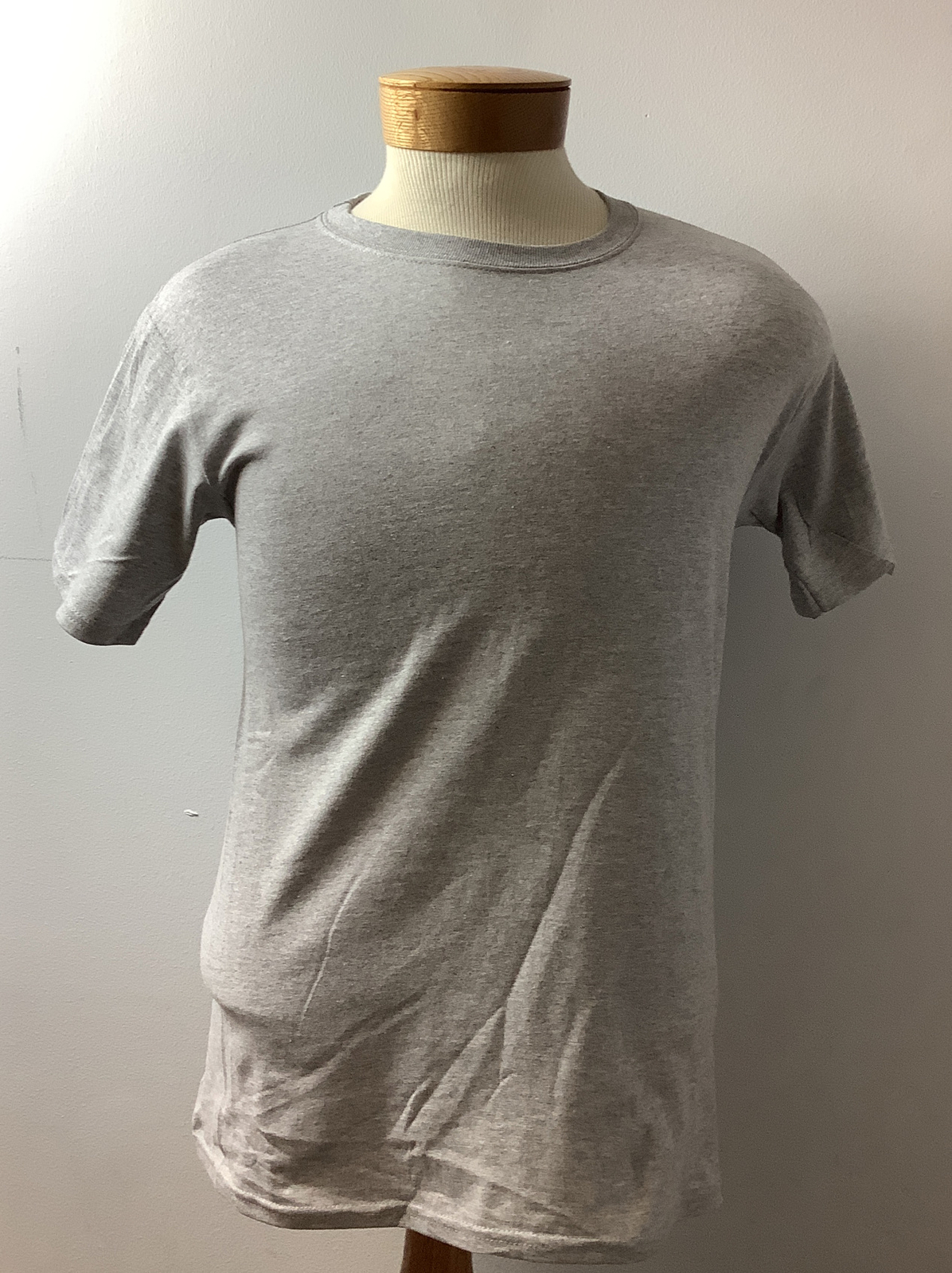 12 PACK Men’s Hanes TAGLESS® ComfortSoft® Crewneck T-Shirt Light Steel Small