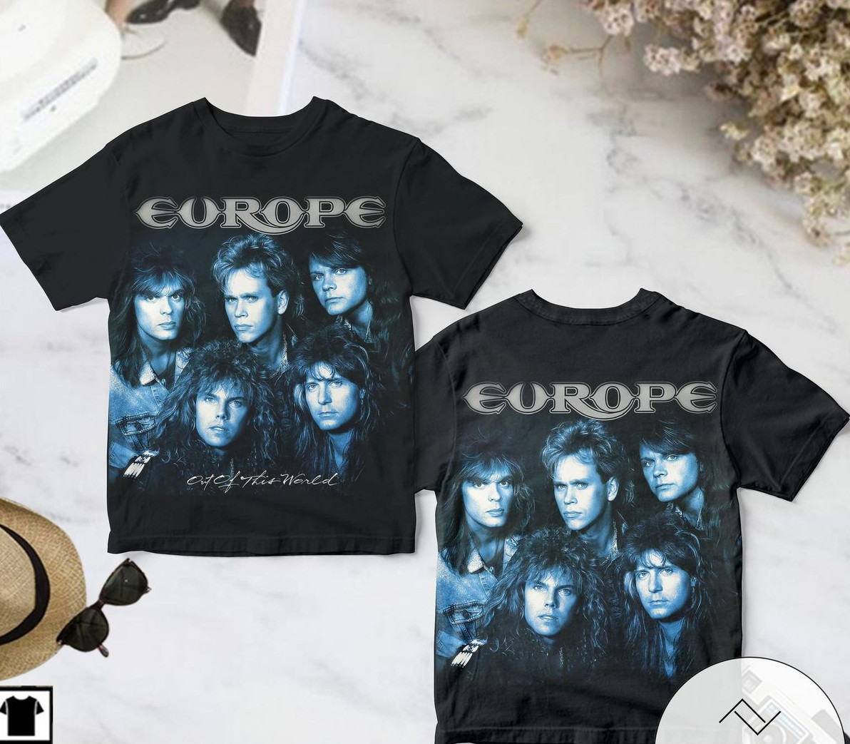 Europe Out Of This World Album Cover AOP 3D T-Shirt
