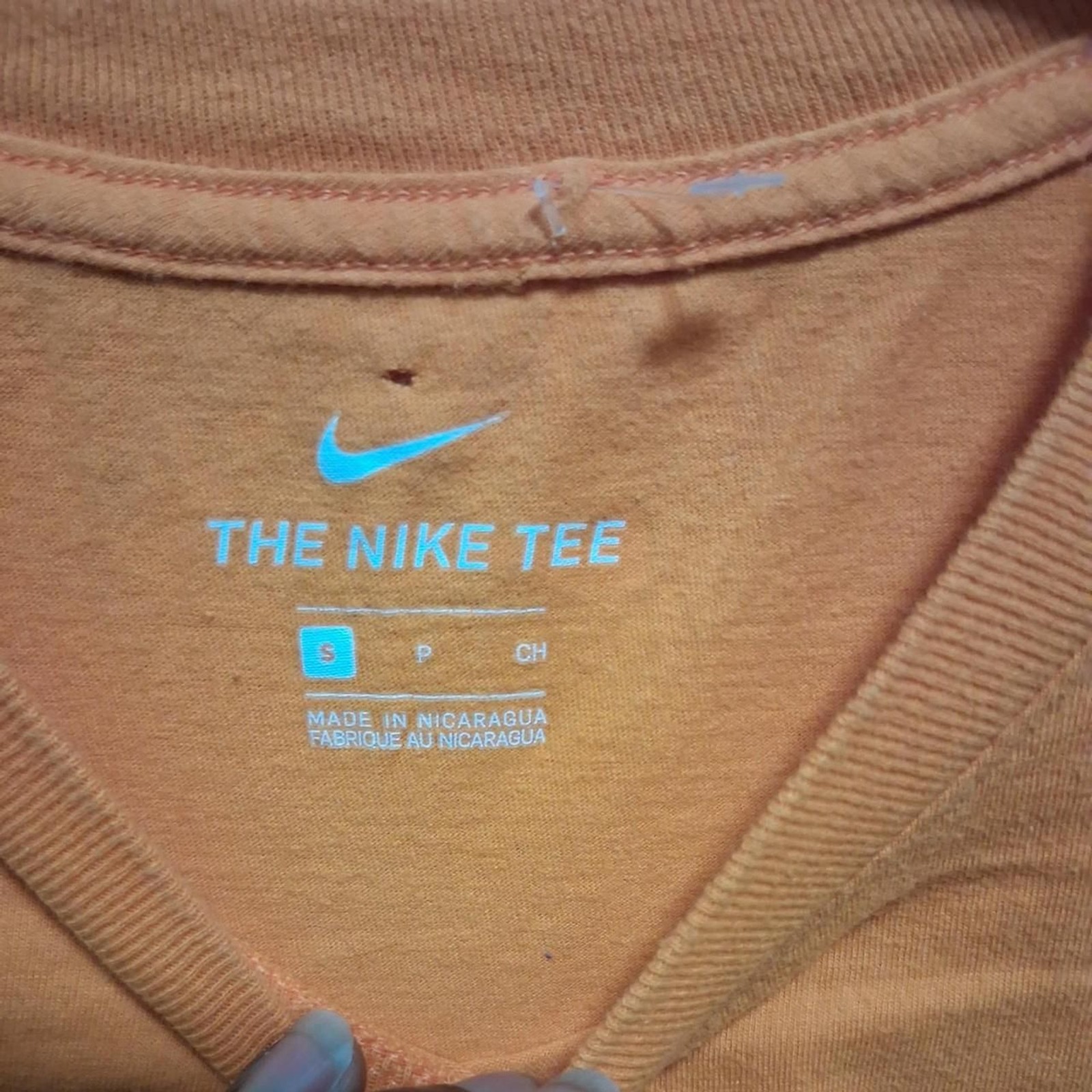 Nike Men’s Orange T-shirt