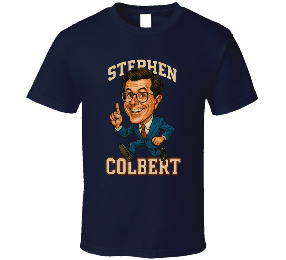 Stephen Colbert Late Night Talk Show Host T Shirt