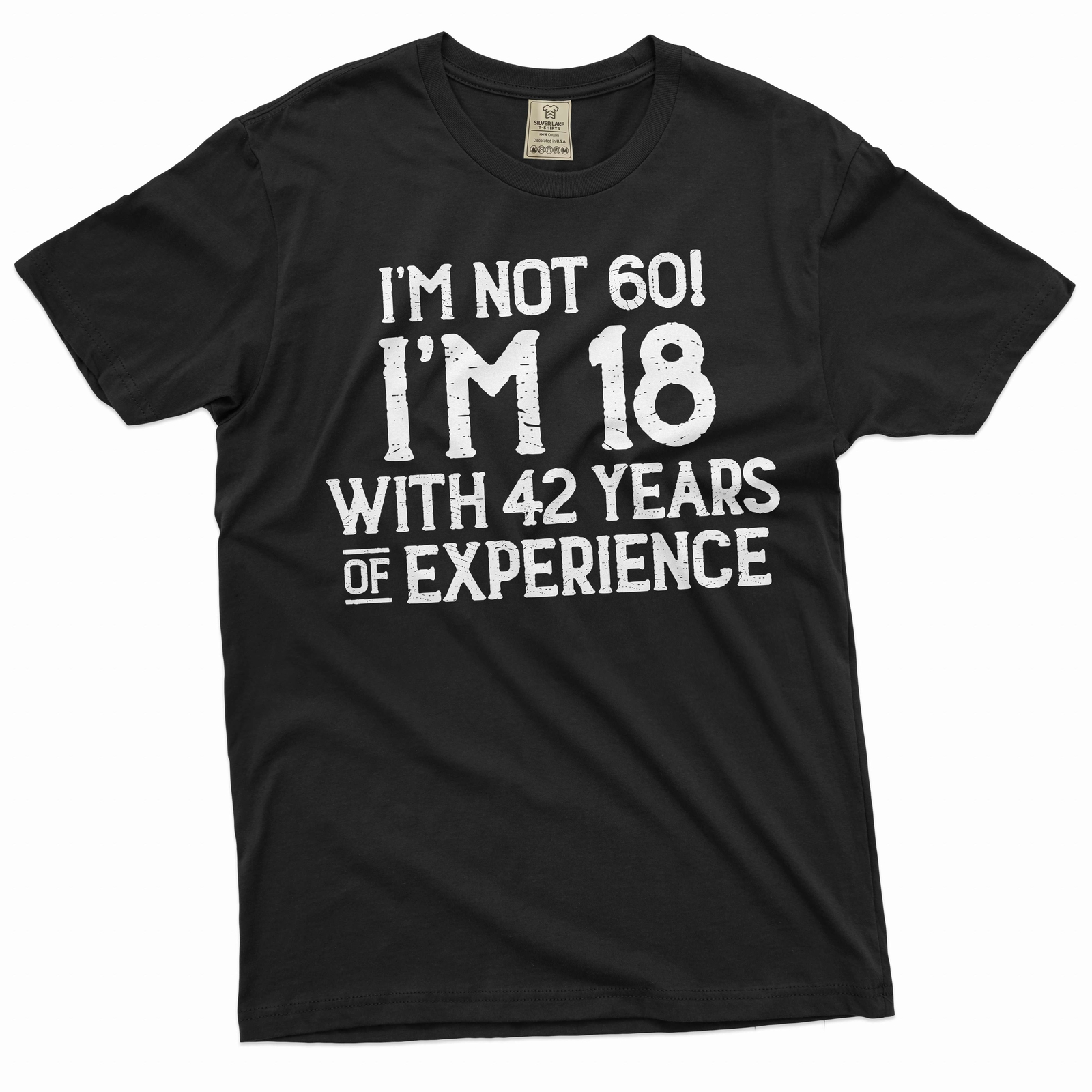 Men’s Funny 60 year anniversary T-shirt Papa Grandpa Dad Father’s day Gift Tee