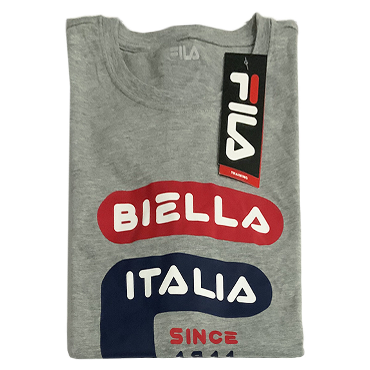 NWT FILA MSRP $34.99 MEN’S GRAY CREW NECK SHORT SLEEVE TEE T-SHIRT SIZE M