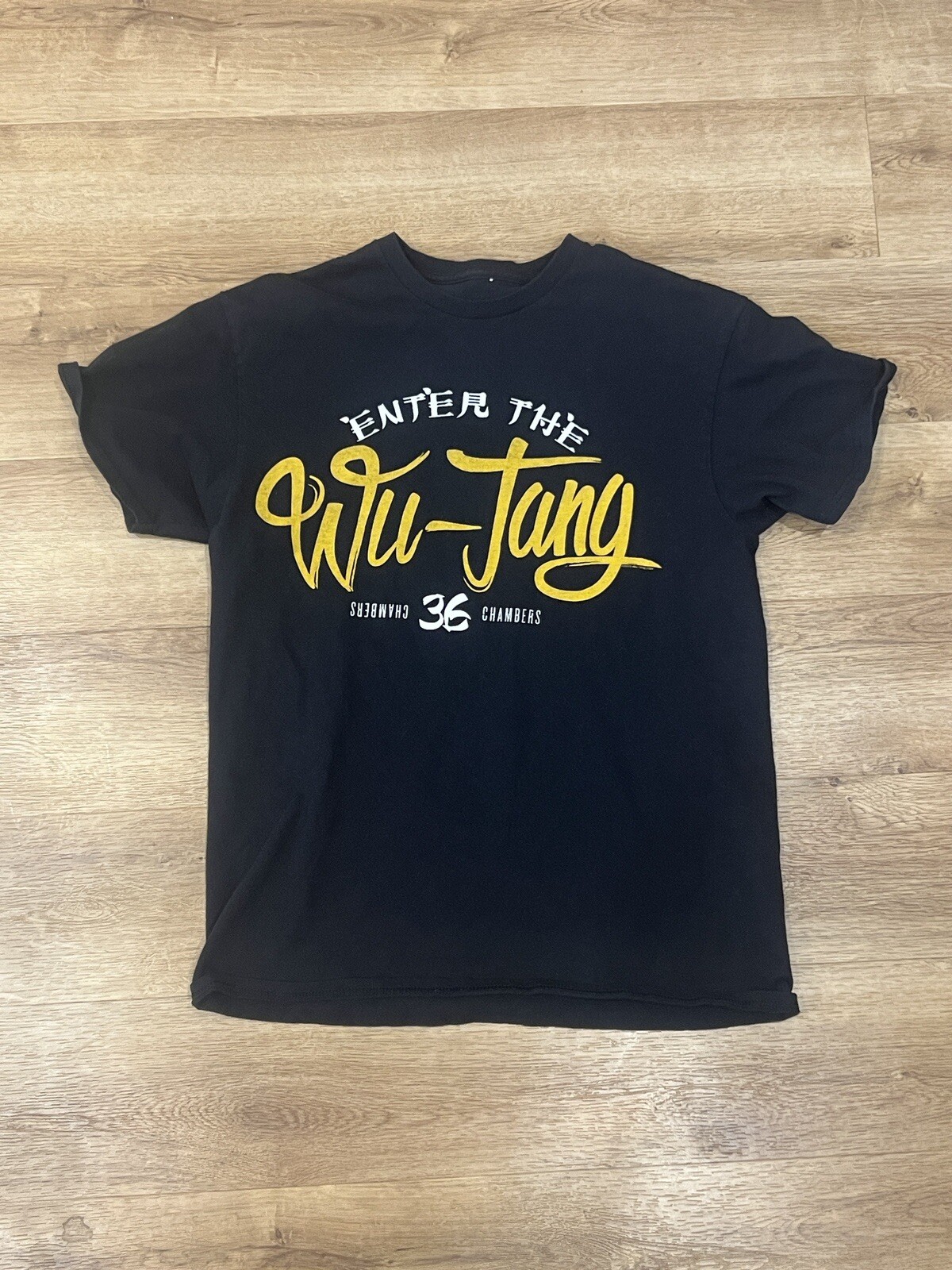 WU-TANG BRAND LIMITED ENTER THE WU-TANG 36 CHAMBERS MEDIUM SHIRT METHOD MAN