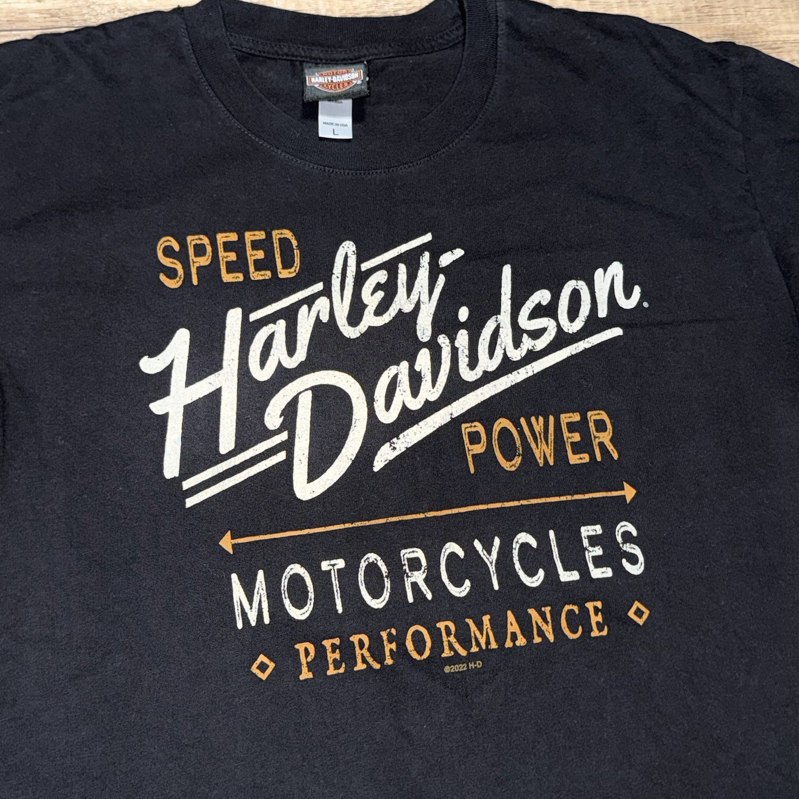 Harley Davidson Coronado Beach National City California Graphic T Shirt Adult L
