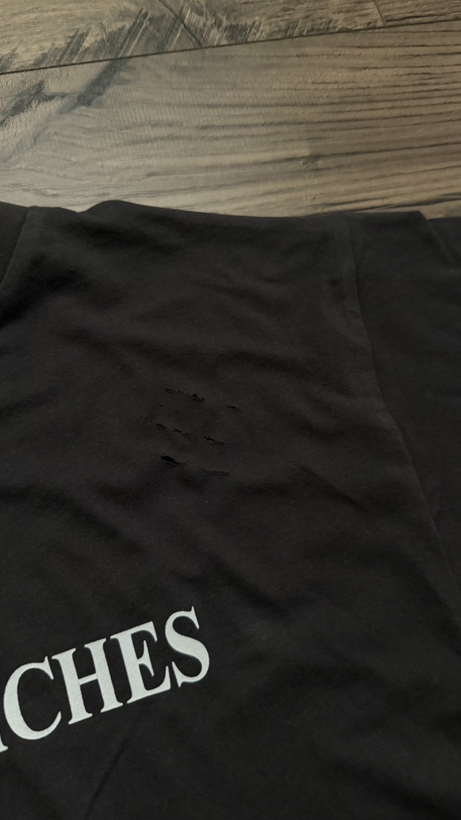 Enfants Riches Déprimés Black Graphic Logo Crew Neck Short Sleeve Men’s T-Shirt