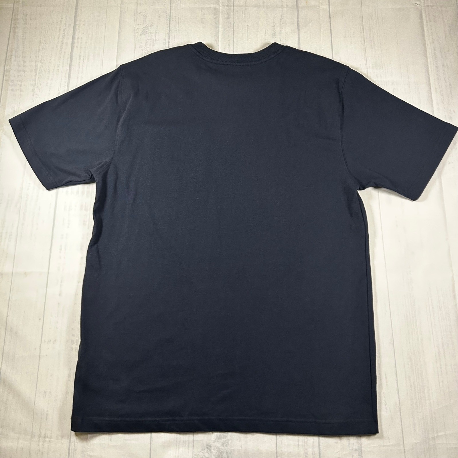 Carhartt K87 Mens Navy Blue Short Sleeve Pocket T-Shirt Loose Fit Cotton Size M