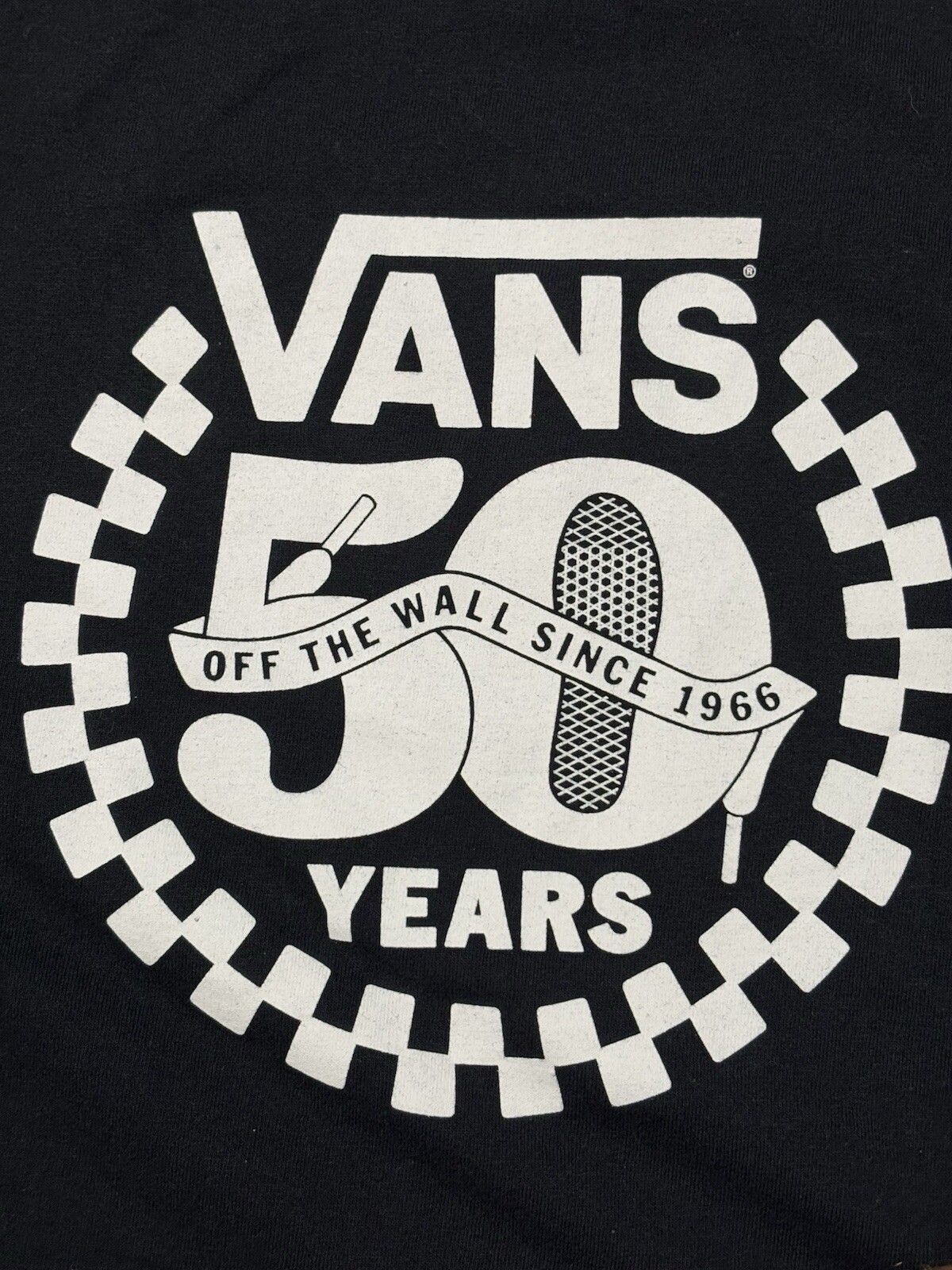 Friends and Family Vans 50th Anniversary 2016 SMALL 50 Years Shirt Tee S