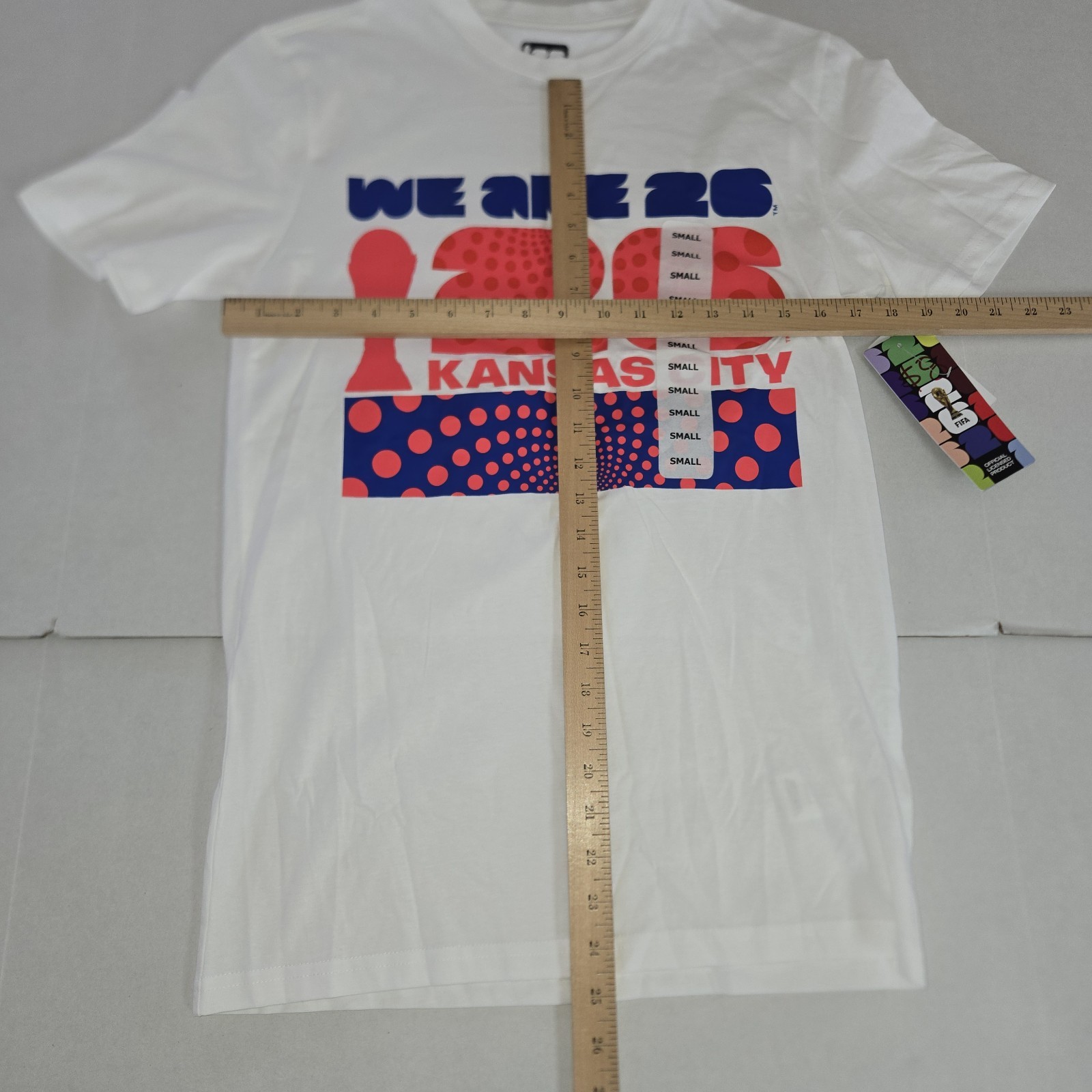 Fifa World Cup 2026 TShirt Sm Soccer Graphic USA Futbol Fan Nwt Small