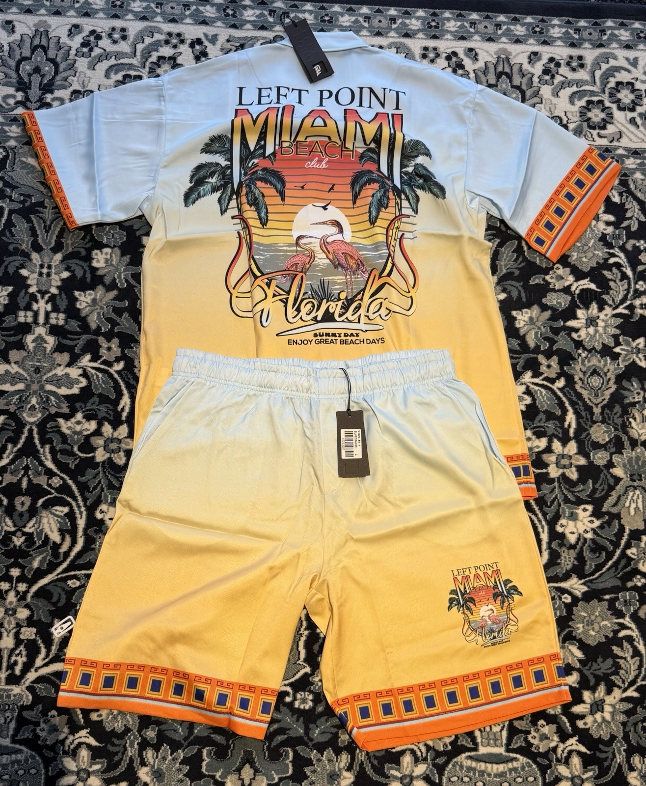 Left Point Miami Florida Beach Combo Set (L)