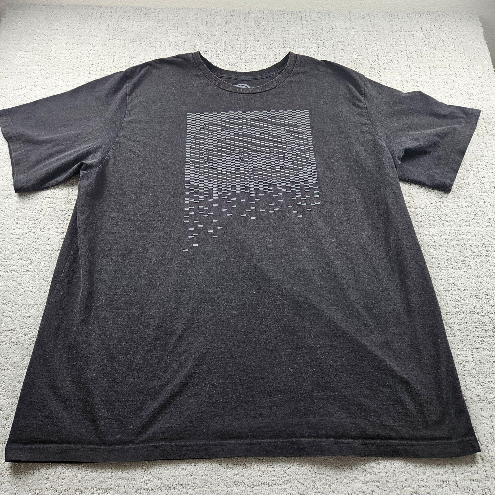 Ecko Unltd. Shirt Mens Big 5X Black Graphic Logo Cotton Jersey Relaxed Fit