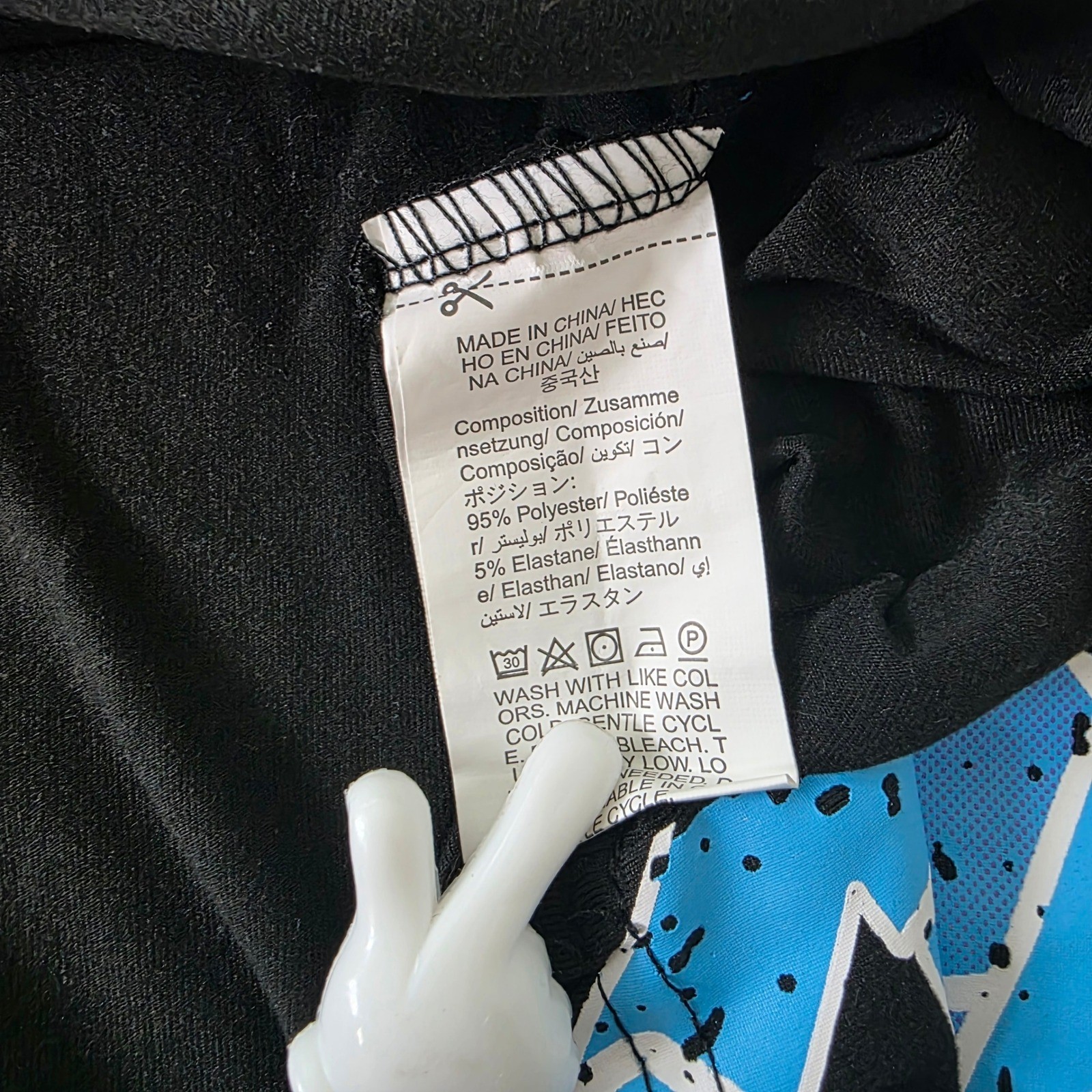 Romwe Mens XL Black Suppressed Skull Lightning Graphic Streetwear T-Shirt XL