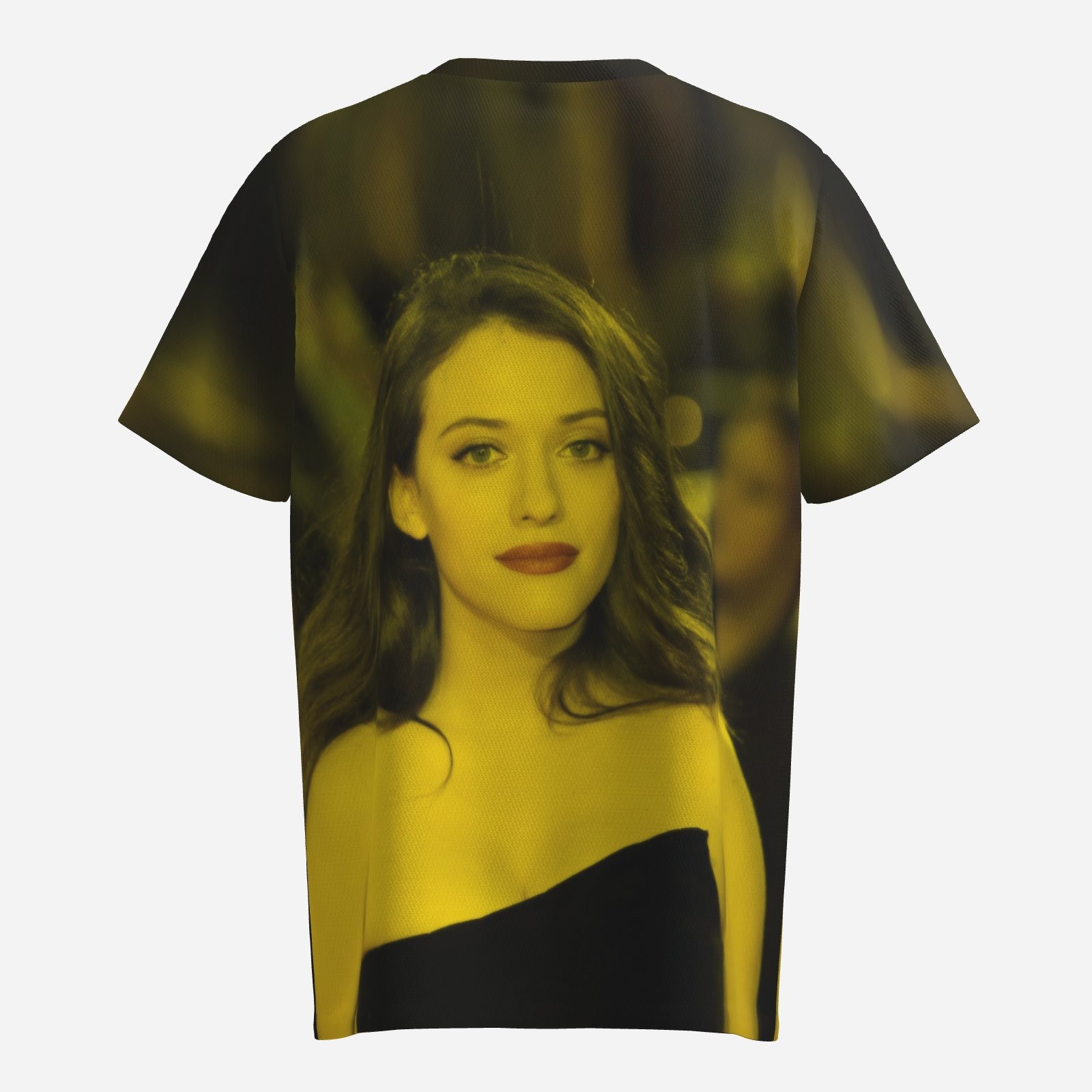 Kat Dennings All over Luxurious Fashion T Shirt, Celebslover Fashion Brand