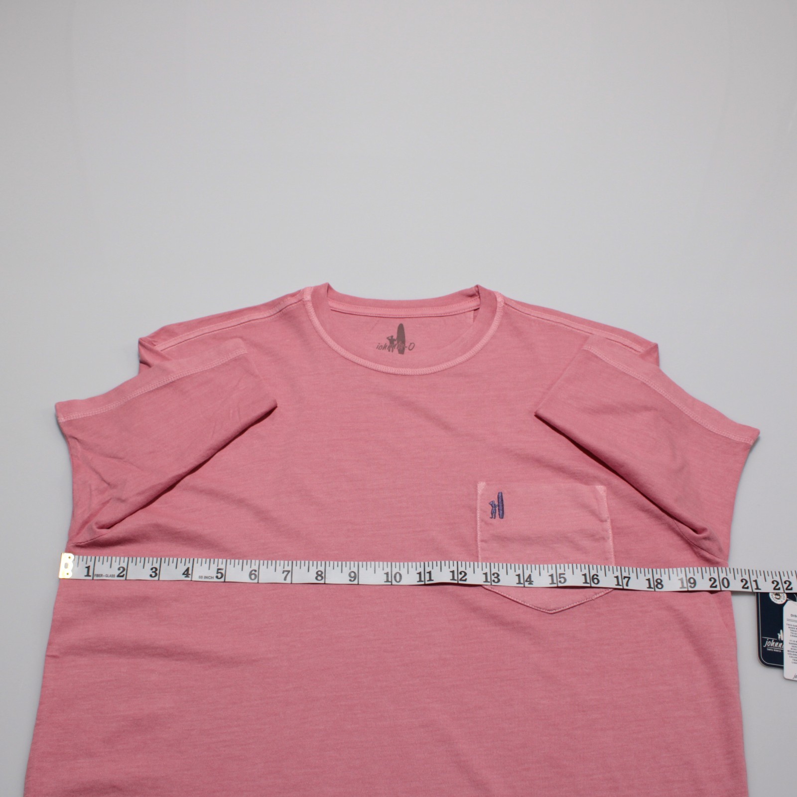 Johnnie-O NWT Dale 2.0 Short Sleeve Crew Neck T-Shirt Size S Bandana Red Cotton
