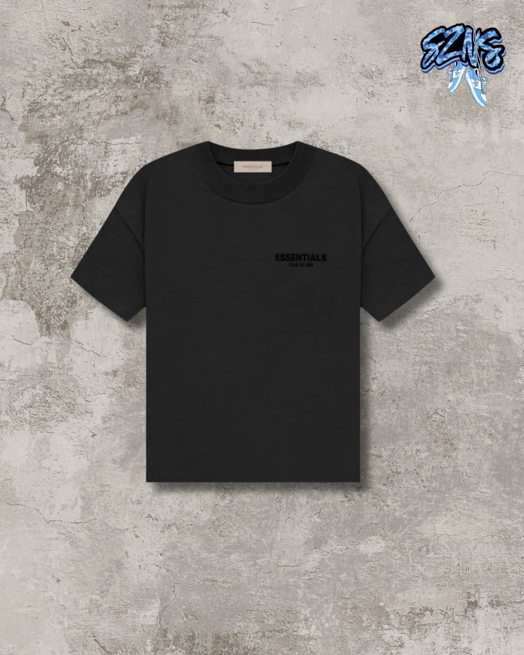 Essentials Stretch Limo Black Tee (NEW) Size XS