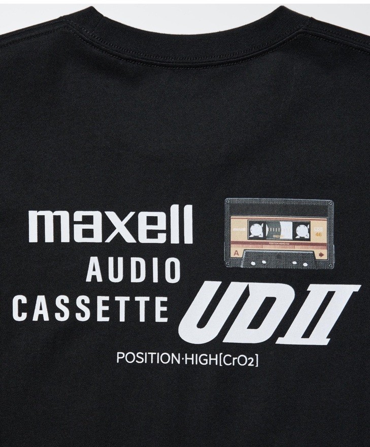 NWT UNIQLO The Brands Nostalgia Maxell Cassette Tape T-Shirt US Size XL