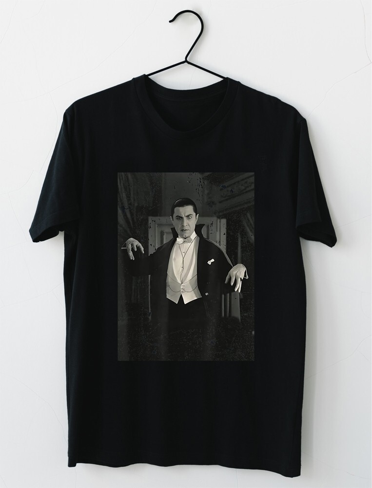 Horror Movie Monster Halloween Count Dracula Vampire Tee T-Shirt M to 3XL