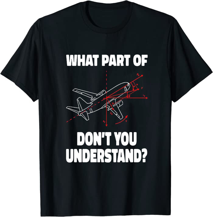 Aircraft Mechanic Aviation Maintenance Airplane Classic Tee T-Shirt Size M-3XL