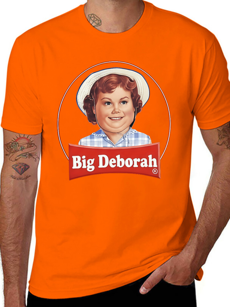 Big Deborah T-Shirt Funny Humor Pun Parody, funny gift! Be the star of the party