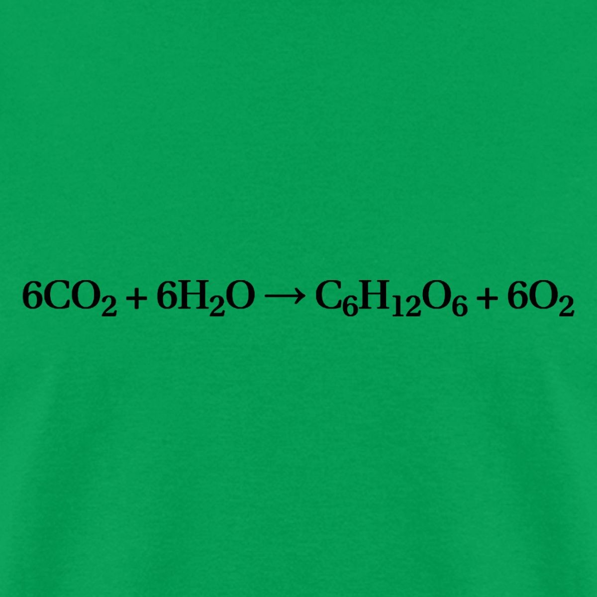 Photosynthesis Equation | Biology And Science Men’s T-Shirt