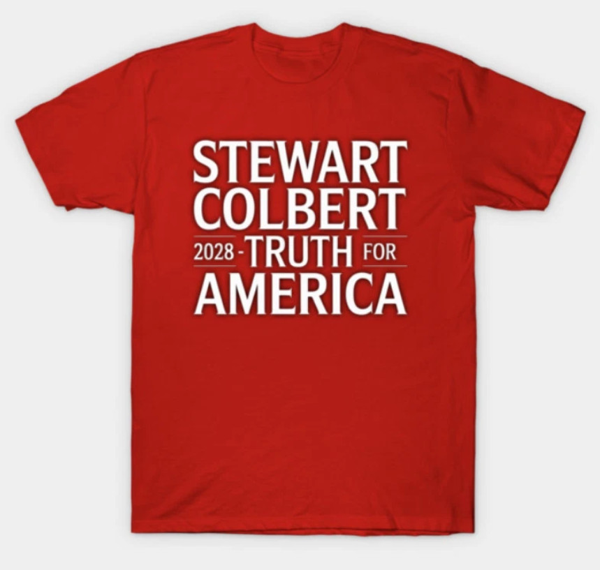 Jon Stewart & Stephen Colbert 2028 T-Shirt