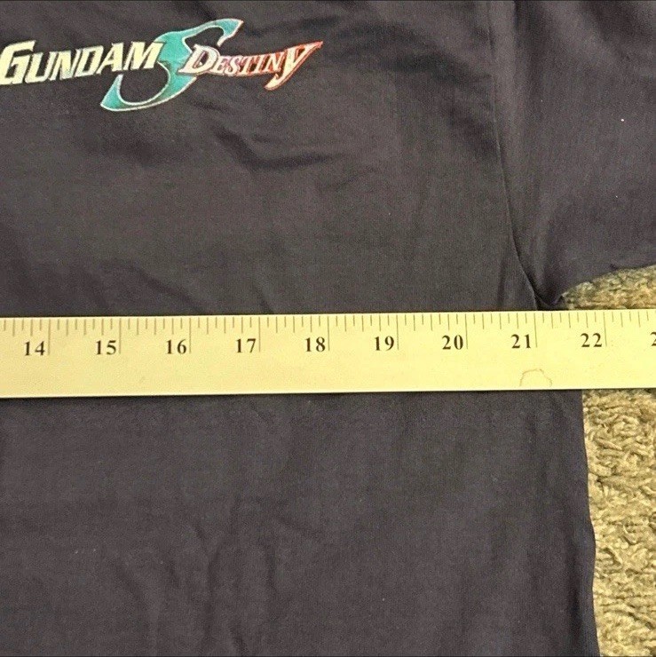 Mobile Suit Gundam SEED Destiny Bandai Anime Promo Shirt 2007