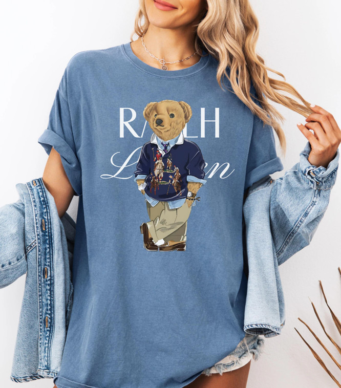 Preppy Retro Polo Bear T-shirt